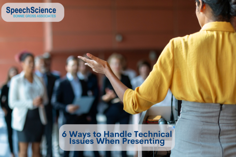 6 Ways to Handle Technical Issues When Presenting - SpeechScience ...